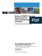 Review of PREPA Technical Requirements for Interconnecting Wind and Solar Generation