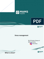 MAMS Hospital Presentation Stress Management