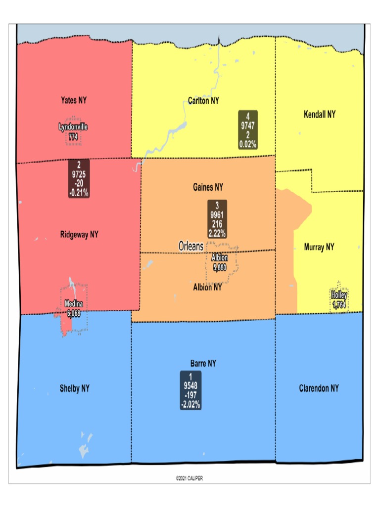 Orleans County Redistricting Map | PDF