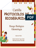 Cartilla Protocolos de Bioseguridad, Primera Entrega