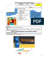 GUIA 4. Operaciones Con Números Reales