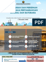 Kebijakan Usaha Jasa Pertambangan - Webinar Usaha Jasa Pertambangan