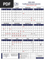 Richardson ISD 2022-23 School Calendar | PDF | Social Institutions |  Academia