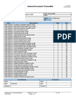 FRM-2360-01 Internal Transmittal Form