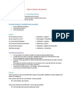 Types Et Formes de Phrases 2