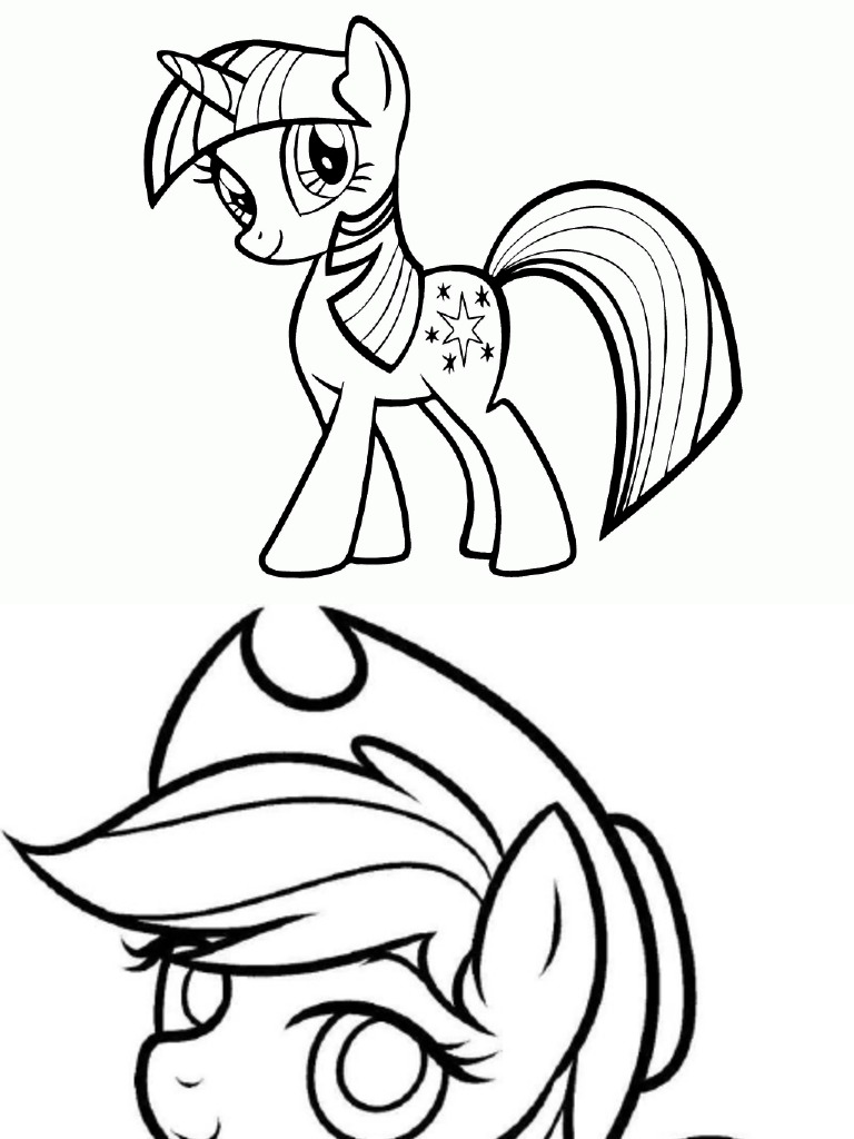 Little Pony Coloring Set | PDF