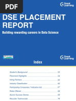 Dse Placement Report