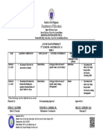 Action Plan in Numeracy