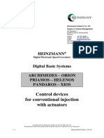 Control Devices For Conventional Injection With Actuators: Heinzmann