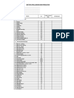 DAFTAR UPAH BAHAN DAN PERALATAN