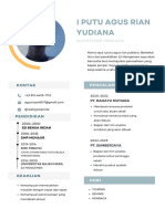 Green Grey Color Blocks Copy Editor CV - 070051