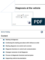 ODIS Service Diagnisis at The Vehicle en
