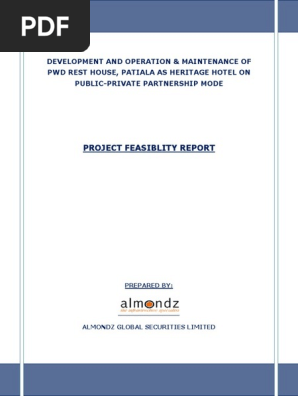 DraftFeasibilityReportPWD_Rest_housePatiala