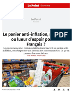 Le panier anti-inflation, mesurette ou lueur d’espoir pour les Français ?