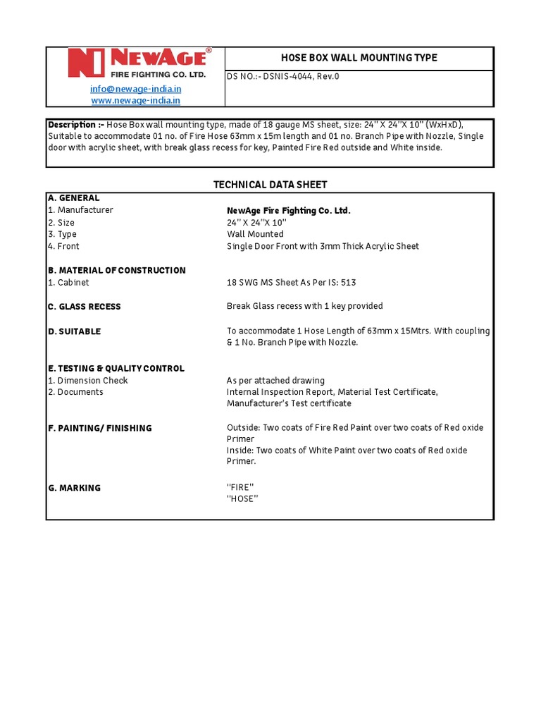 InfonewageIndia in WWW NewageIndia In Hose Box Wall Mounting