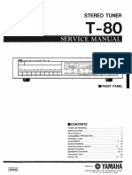 Stereo Tuner Service Manual