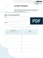 30 60 90 Day Plan Template