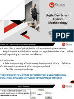 Agile Hybrid Scrum Approach Methodology Templates