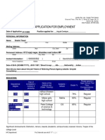 Application Form Shalini