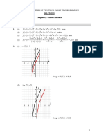 (MAA 2.16) SYMMETRIES OF FUNCTIONS - MORE TRANSFORMATIONS - Solutions