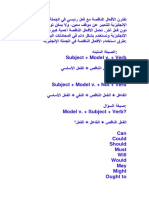 تقترن الأفعال الناقصة مع فعل رئيسي في الجملة في اللغة الإنجليزية للتعبير عن موقف معين