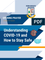 Lesson 2 - Understand COVID-19 and How To Stay Safe