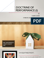 AM V - PL - Doctrine of Part Performance Pt. 1 - 2022-23 2