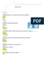 Year 8 Science Part 1 Answer What All Matter