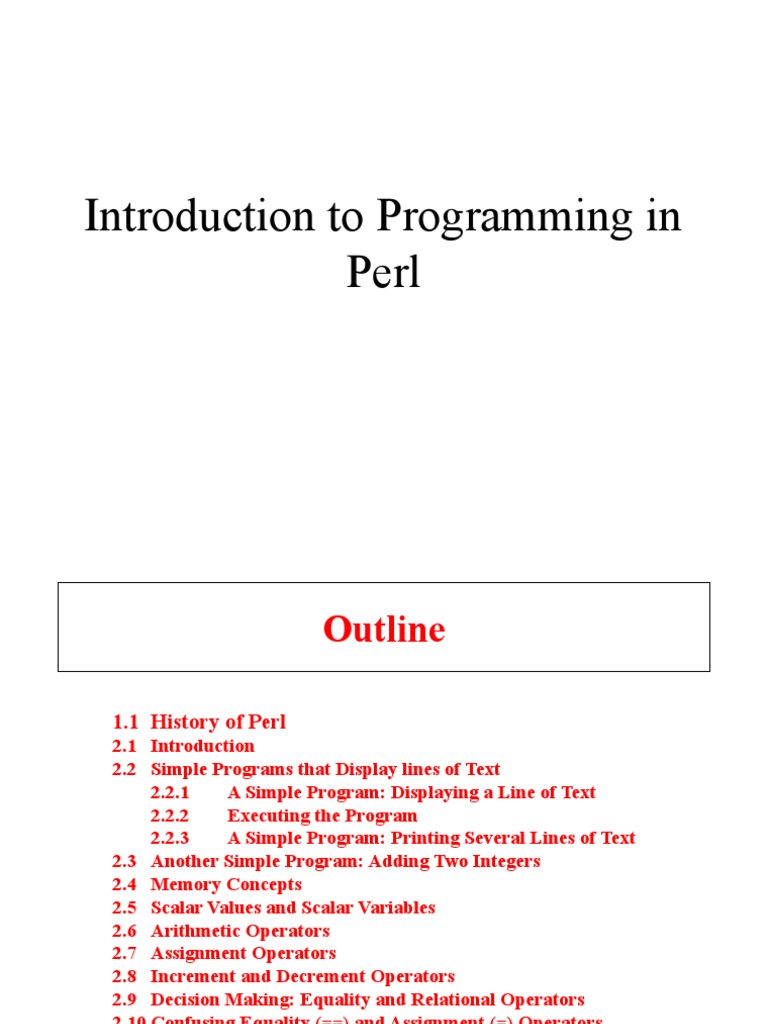 SL 2 | PDF | Perl | Computer Engineering