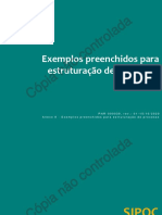 Exemplos de modelos para estruturação de processos