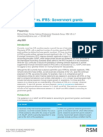 WP As Us Gaap Vs Ifrs Government Grants