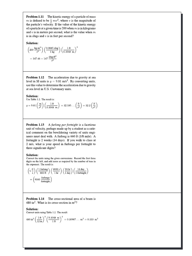 Mechanics 4 | PDF