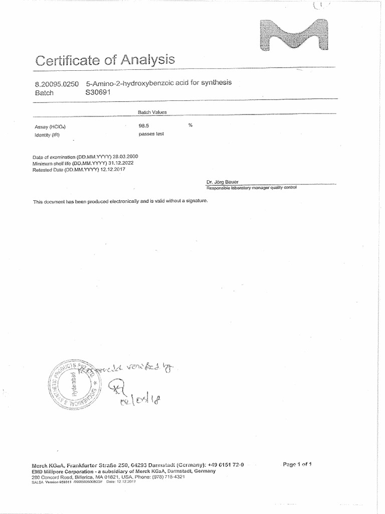 impurity-b-coa-pdf