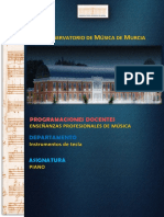 Programacion Piano Murcia Profesional
