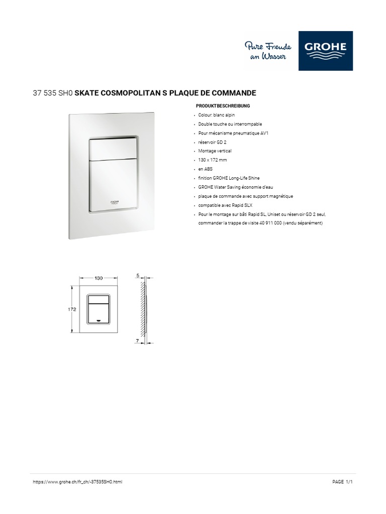 Sitemapcdatahttpsshopinf Inetcomplaque De Commande Grohe