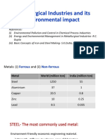 Metallurgical Industries' Environmental Impact