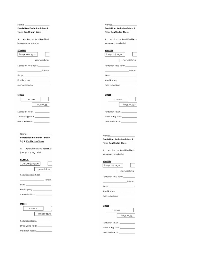 Lembaran Kerja Sains | PDF