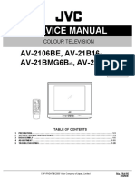 Service Manual: AV-2106BE, AV-21B16, AV-21BMG6B, AV-21BMG6