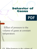 Effect of Pressure on Gas Volume Relationship