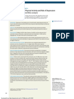 Association Between Physical Activity and Risk of Depression A Systematic Review and Meta-Analysis