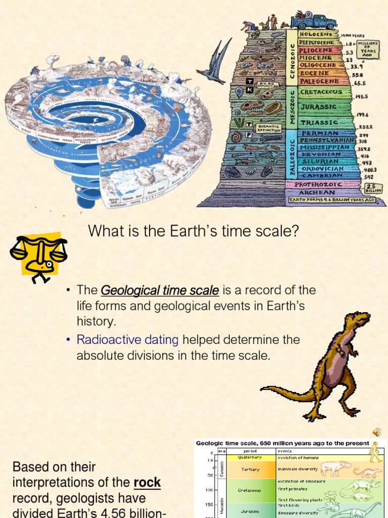 Geologic Time Scale PDF Geologic Time Scale Nature