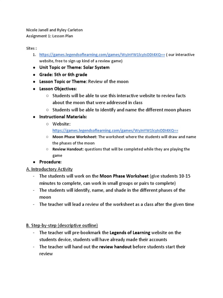 assignment-1-lesson-plan-seminar-pdf-moon-astronomy