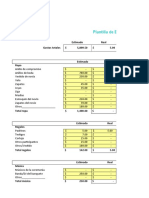Plantilla Presupuesto de Boda en Excel