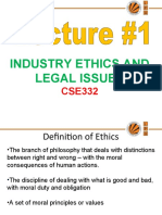 Lecture 1 - IELegal Issues