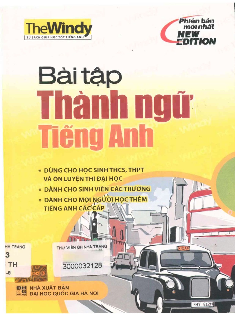 TÀI LIỆU LUYỆN THI THÀNH NGỮ TIẾNG ANH ĐỊNH DẠNG PDF