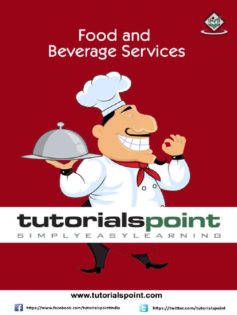 Food and Beverage Services Tutorial PDF Restaurants Foodservice