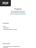 Projects List