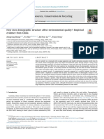 How Does Demographic Structure Affect Environmental Quality