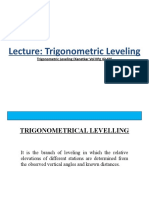 Lec 4 - Trig Levelling Updated