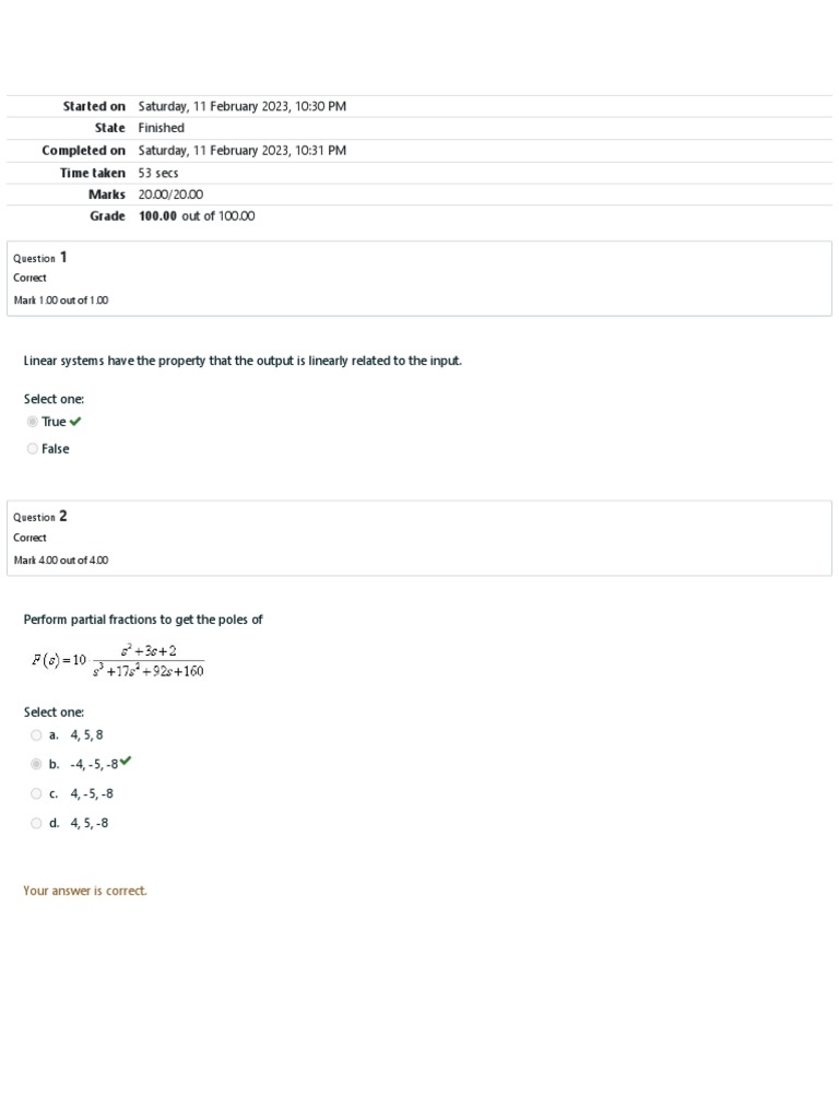 Prelim Quiz 2 - Attempt Reviewfeedback | PDF